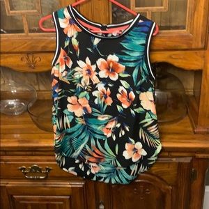 Ixilaration Topical Sheer Tank - Small